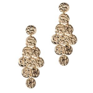 Amrita Singh Gold Coin Drop Earrings